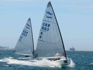 Image of Non-Executive Director Russell Ward sailing