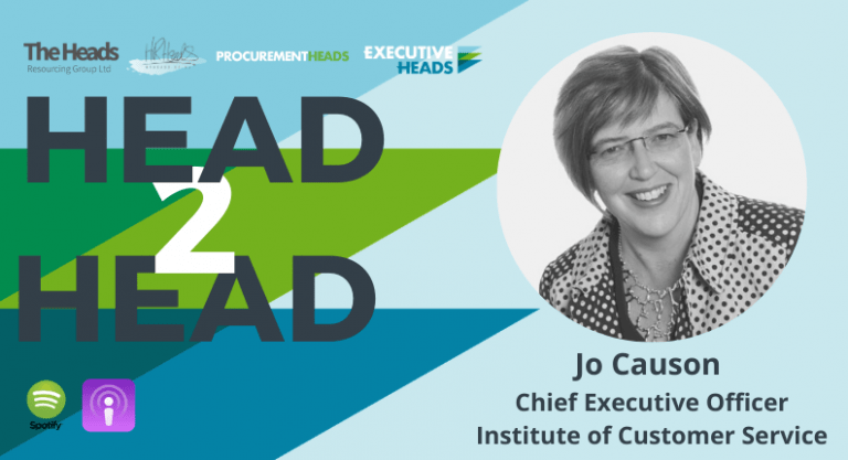 Head 2 Head:  Jo Causon, CEO of the Institute of Customer Service